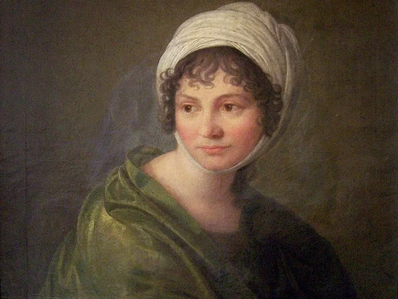 1760-Dora Stock - Autoritratto - Museum der Dresdner Romantik